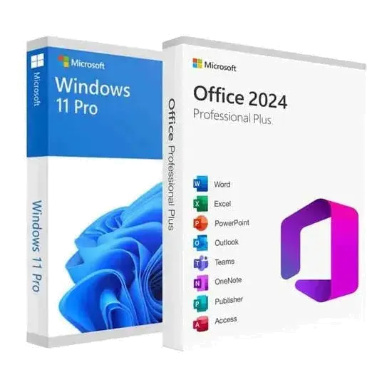 Bundle: Windows 11 Pro + Office 2024 Professional Plus | Retail Keys – Instant Delivery LicenGold