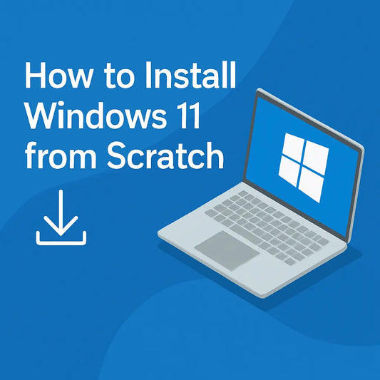 How to install Windows 11 from scratch - LicenGold
