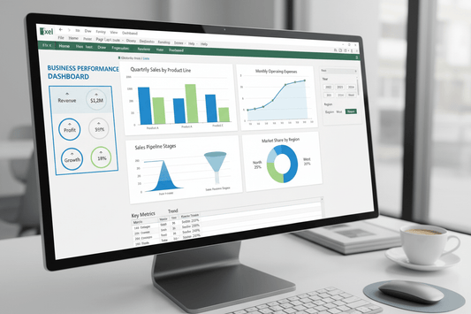 Excel Dashboards Without Add-ins: A Practical Template Blueprint - LicenGold