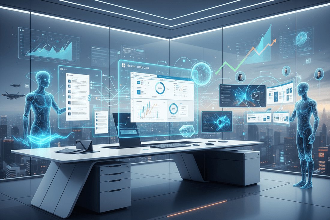 The Future of Work: AI + Microsoft Office 2024 Transforming Productivity - LicenGold