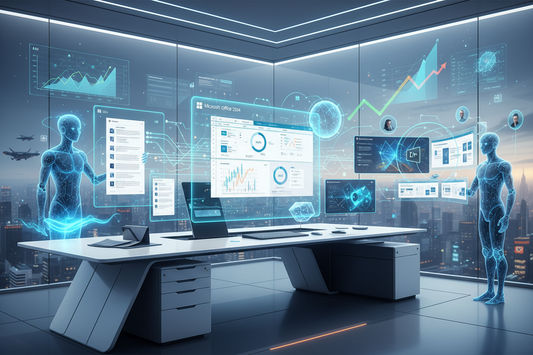 The Future of Work: AI + Microsoft Office 2024 Transforming Productivity - LicenGold