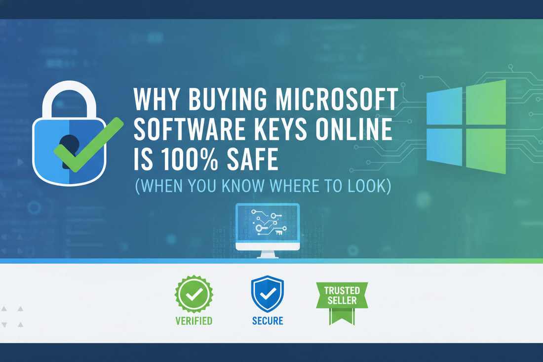 Why Buying Microsoft Software Keys Online Is 100% Safe (When You Know Where to Look) - LicenGold