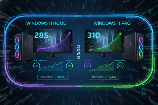 Windows 11 Home vs Pro: Gaming Performance Benchmark 2025