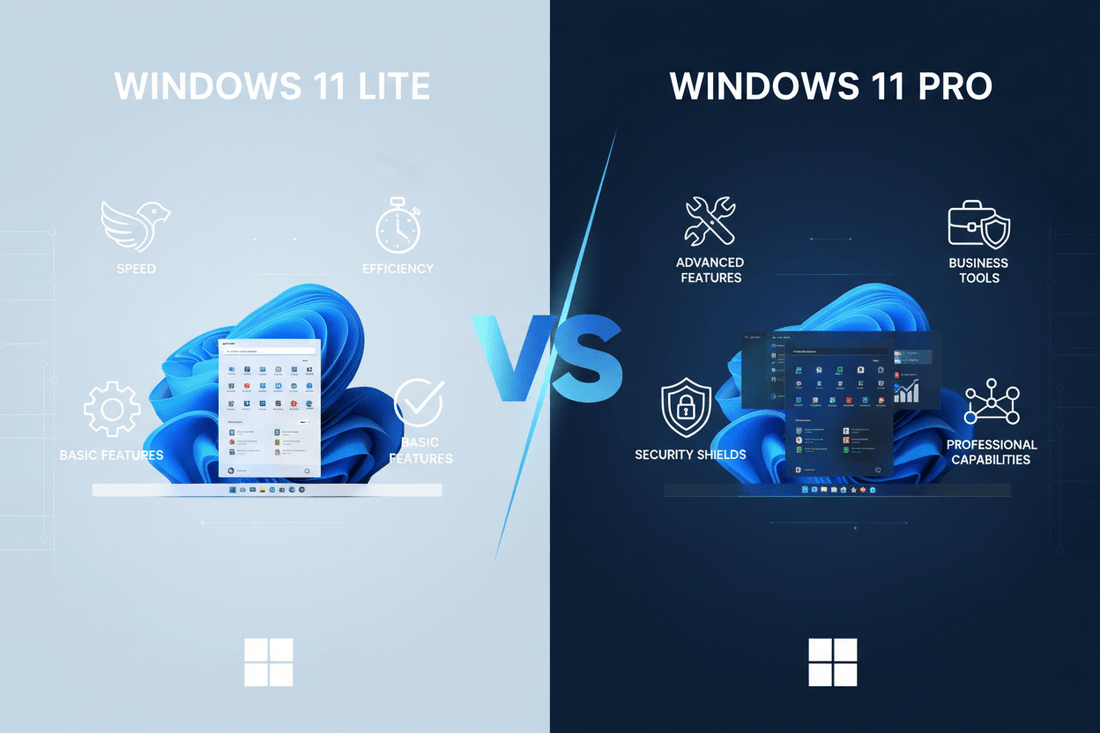 Windows 11 Lite vs Windows 11 Pro – Which One Should You Use? - LicenGold