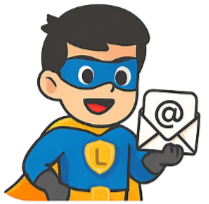 Step-by-step process for purchasing and activating software with cartoon characters in superhero costumes.