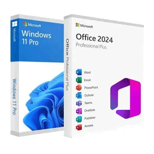 Bundle: Windows 11 Professional + Office 2024 Professional Plus | Retail Keys - LicenGold
