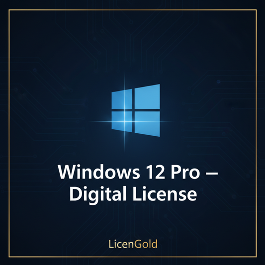 Windows 12 Pro – Digital License
